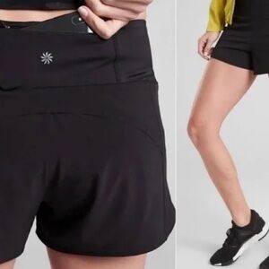 Athleta Running Free Short 3.5" Inseam Black